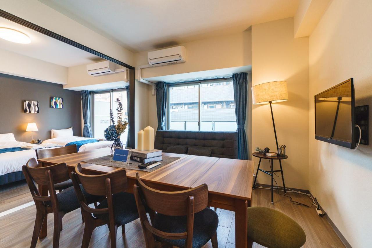 Ikidane Residential Hotel Shimanouchi Осака Екстериор снимка